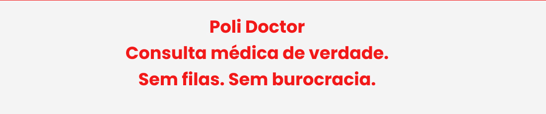 Consulta médica de verdade sem filas e sem burocracia